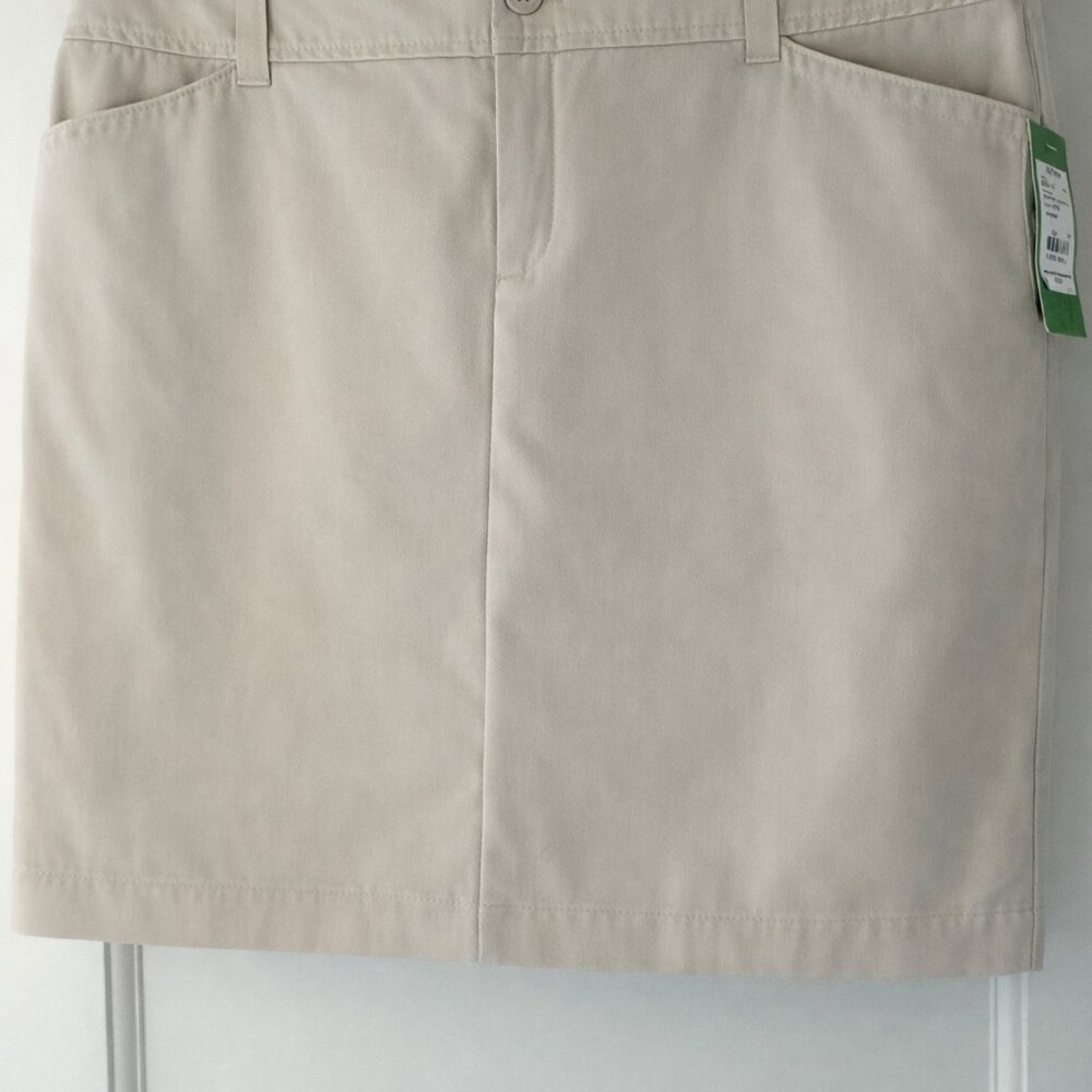 NEW! Lilly Pulitzer Khaki Mini Skirt